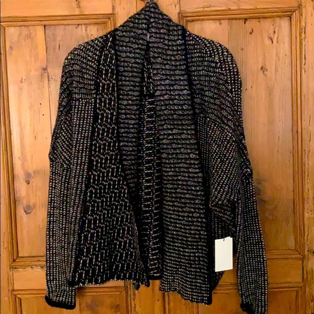 Velvet cardigan